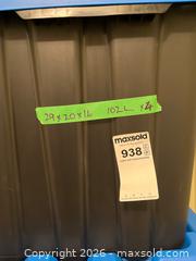 MaxSold Auction: Five Storage Bins, 102L and 63L Capacity - Kingston (Ontario, Canada) PARTNER MANAGED Downsizing Online Auction - Nottingham Place