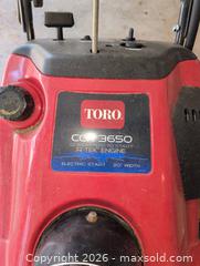 MaxSold Auction: Toro CCR 3650 Snow Blower  - Kingston (Ontario, Canada) PARTNER MANAGED Downsizing Online Auction - Nottingham Place