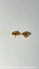 MaxSold Auction: (10K Yellow Gold) Vintage Floral Stud Earrings (2.27 g) - North Vancouver (British Columbia, Canada) PARTNER MANAGED Estate Sale Online Auction - E Braemar Road