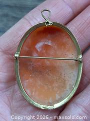 MaxSold Auction: (11K Gold & Pewter) Vintage Cameo, Marcel Boucher & Jorgen Jensen Brooches / Pendants - North Vancouver (British Columbia, Canada) PARTNER MANAGED Estate Sale Online Auction - E Braemar Road