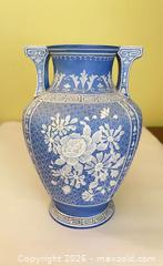 MaxSold Auction: 1940's Vintage Noritake Porcelain Blue & White Vase - North Vancouver (British Columbia, Canada) PARTNER MANAGED Estate Sale Online Auction - E Braemar Road