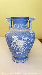 MaxSold Auction: 1940's Vintage Noritake Porcelain Blue & White Vase - North Vancouver (British Columbia, Canada) PARTNER MANAGED Estate Sale Online Auction - E Braemar Road