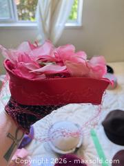 MaxSold Auction: 1950's-60's Vintage Mid-Century Women's Pillbox & Fascinator Hats - North Vancouver (British Columbia, Canada) PARTNER MANAGED Estate Sale Online Auction - E Braemar Road