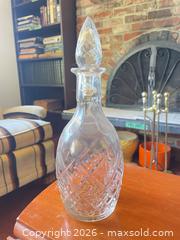 MaxSold Auction: (3x) Vintage Crystal Decanter with Cut Stopper & London Winery Cut Glass Decanters  - North Vancouver (British Columbia, Canada) PARTNER MANAGED Estate Sale Online Auction - E Braemar Road