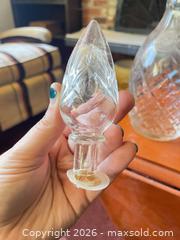 MaxSold Auction: (3x) Vintage Crystal Decanter with Cut Stopper & London Winery Cut Glass Decanters  - North Vancouver (British Columbia, Canada) PARTNER MANAGED Estate Sale Online Auction - E Braemar Road
