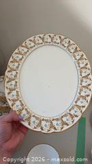 MaxSold Auction: (44 pcs) Vintage Gladstone "Scroll" Hand painted Bone China Dinnerware Set - North Vancouver (British Columbia, Canada) PARTNER MANAGED Estate Sale Online Auction - E Braemar Road