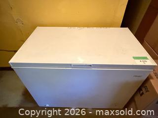 MaxSold Auction: Brada White Chest Freezer - North Vancouver (British Columbia, Canada) PARTNER MANAGED Estate Sale Online Auction - E Braemar Road