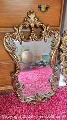 MaxSold Auction: Gold Hollywood Regency Wall Hanging Mirrors - North Vancouver (British Columbia, Canada) PARTNER MANAGED Estate Sale Online Auction - E Braemar Road