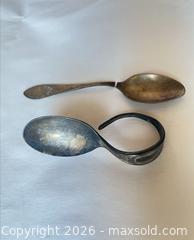 MaxSold Auction: Sterling Silver Small Ornate Floral Tea & Baby Spoons - North Vancouver (British Columbia, Canada) PARTNER MANAGED Estate Sale Online Auction - E Braemar Road