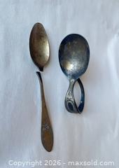 MaxSold Auction: Sterling Silver Small Ornate Floral Tea & Baby Spoons - North Vancouver (British Columbia, Canada) PARTNER MANAGED Estate Sale Online Auction - E Braemar Road