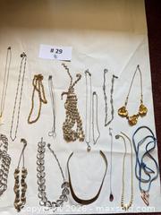 MaxSold Auction: Vintage Gold & Silver Tone Necklaces - North Vancouver (British Columbia, Canada) PARTNER MANAGED Estate Sale Online Auction - E Braemar Road