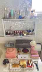 MaxSold Auction: Vintage Makeup, Compacts & Lipsticks, Mini Perfumes, Pill Containers (DECOR ONLY) - North Vancouver (British Columbia, Canada) PARTNER MANAGED Estate Sale Online Auction - E Braemar Road