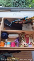 MaxSold Auction: Vintage MCM Sewing Box with Sewing Accessories - North Vancouver (British Columbia, Canada) PARTNER MANAGED Estate Sale Online Auction - E Braemar Road