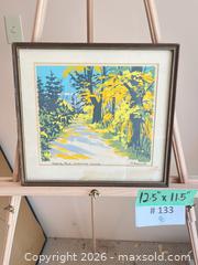 MaxSold Auction: Vintage Signed R. Mainville 'Stanley Park' Silkscreen Prints (Pair) - North Vancouver (British Columbia, Canada) PARTNER MANAGED Estate Sale Online Auction - E Braemar Road