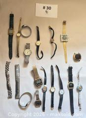 MaxSold Auction: Vintage Watches: Hamilton, Bulova, Cardinal, Timex, Lucerne, Montine - North Vancouver (British Columbia, Canada) PARTNER MANAGED Estate Sale Online Auction - E Braemar Road
