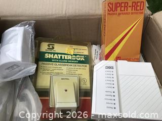 MaxSold Auction: Lot of Security Sensors & Detectors (Elkron, Sentrol, Super-Red, Etc) - Saanich (British Columbia, Canada) SELLER MANAGED Downsizing Online Auction - Carey Road