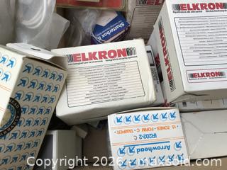 MaxSold Auction: Lot of Security Sensors & Detectors (Elkron, Sentrol, Super-Red, Etc) - Saanich (British Columbia, Canada) SELLER MANAGED Downsizing Online Auction - Carey Road