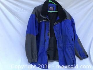MaxSold Auction: Viking 2XL Nylon Jacket in Blue & Black - Saanich (British Columbia, Canada) SELLER MANAGED Downsizing Online Auction - Carey Road
