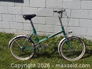 MaxSold Auction: 1970s Folding Bicycle - Hamilton (Ontario, Canada) SELLER MANAGED Estate Sale Online Auction - Gertrude Street