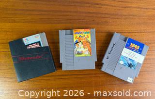 MaxSold Auction: Nintendo NES Game Lot – 1943, North & South, Captain Skyhawk - Hamilton (Ontario, Canada) SELLER MANAGED Estate Sale Online Auction - Gertrude Street