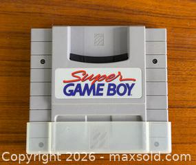MaxSold Auction: Nintendo Super Game Boy SNES Adapter Cartridge - Hamilton (Ontario, Canada) SELLER MANAGED Estate Sale Online Auction - Gertrude Street