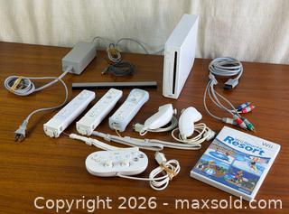MaxSold Auction: Nintendo Wii Console Bundle – 3 Remotes, Nunchuks, Classic Controller & Wii Sports Resort - Hamilton (Ontario, Canada) SELLER MANAGED Estate Sale Online Auction - Gertrude Street