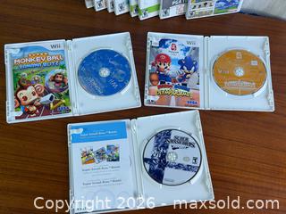MaxSold Auction: Nintendo Wii Video Game Lot – Super Smash Bros Brawl, Monkey Ball, Sonic Olympics & More - Hamilton (Ontario, Canada) SELLER MANAGED Estate Sale Online Auction - Gertrude Street