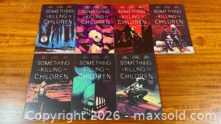 MaxSold Auction: SIKTC Something is Killing the Children Comic Book Graphic Novels MINT 1-7 - Hamilton (Ontario, Canada) SELLER MANAGED Estate Sale Online Auction - Gertrude Street