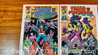 MaxSold Auction: Vintage 1986 Marvel Comics Adaptation of Transformer The Movie - 3 Issue Set - Hamilton (Ontario, Canada) SELLER MANAGED Estate Sale Online Auction - Gertrude Street