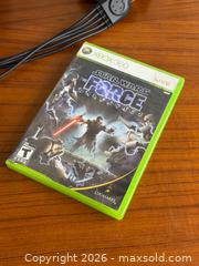 MaxSold Auction: Xbox 360 Slim Console Bundle w/ Controller, Power Supply & Star Wars Force Unleashed - Hamilton (Ontario, Canada) SELLER MANAGED Estate Sale Online Auction - Gertrude Street