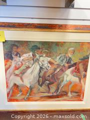 MaxSold Auction: Afghan Horsemen Painting - Surrey (British Columbia, Canada) PARTNER MANAGED Estate Sale Online Auction - 16 Avenue