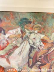 MaxSold Auction: Afghan Horsemen Painting - Surrey (British Columbia, Canada) PARTNER MANAGED Estate Sale Online Auction - 16 Avenue
