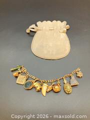 MaxSold Auction: Gold Charm Bracelet  - Surrey (British Columbia, Canada) PARTNER MANAGED Estate Sale Online Auction - 16 Avenue