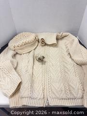 MaxSold Auction: Irish Cable Knit Sweater - Surrey (British Columbia, Canada) PARTNER MANAGED Estate Sale Online Auction - 16 Avenue