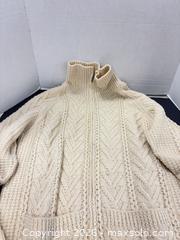 MaxSold Auction: Irish Cable Knit Sweater - Surrey (British Columbia, Canada) PARTNER MANAGED Estate Sale Online Auction - 16 Avenue