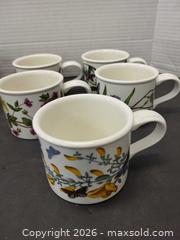 MaxSold Auction: Portmeirion Cups and Mugs  - Surrey (British Columbia, Canada) PARTNER MANAGED Estate Sale Online Auction - 16 Avenue