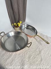MaxSold Auction: Copper Pan Pair Sur La Table France - Toronto (Ontario, Canada) SELLER MANAGED Reseller Online Auction - Bayview Avenue