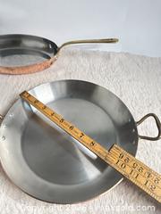 MaxSold Auction: Copper Pan Pair Sur La Table France - Toronto (Ontario, Canada) SELLER MANAGED Reseller Online Auction - Bayview Avenue