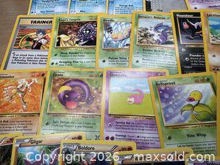 MaxSold Auction: Vintage Pokemon Cards - Hamilton (Ontario, Canada) PARTNER MANAGED Downsizing Online Auction - Witherspoon Street