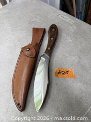 MaxSold Auction: A GROHMANN PICTOU CUTTING TOOLS. 10 1/4" L. LEATHER SHEATH  - Hamilton (Ontario, Canada) SELLER MANAGED Estate Sale Online Auction - St. Clair Avenue