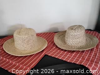 MaxSold Auction: 3 Summer Hats - Stone Mills (Ontario, Canada) SELLER MANAGED Charity/Fundraising Online Auction - Academy Street