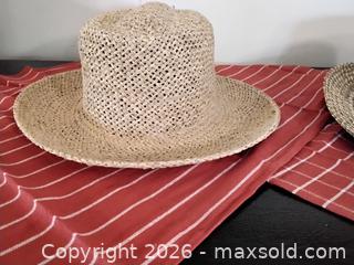 MaxSold Auction: 3 Summer Hats - Stone Mills (Ontario, Canada) SELLER MANAGED Charity/Fundraising Online Auction - Academy Street