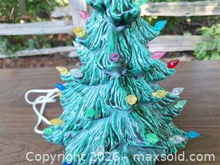 MaxSold Auction: Ceramic Christmas Tree - Stone Mills (Ontario, Canada) SELLER MANAGED Charity/Fundraising Online Auction - Academy Street