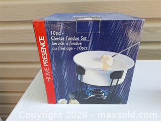 MaxSold Auction: Cheese Fondue Set - Stone Mills (Ontario, Canada) SELLER MANAGED Charity/Fundraising Online Auction - Academy Street