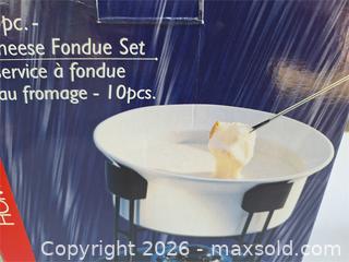 MaxSold Auction: Cheese Fondue Set - Stone Mills (Ontario, Canada) SELLER MANAGED Charity/Fundraising Online Auction - Academy Street