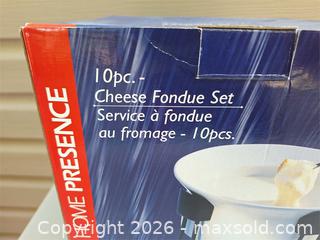 MaxSold Auction: Cheese Fondue Set - Stone Mills (Ontario, Canada) SELLER MANAGED Charity/Fundraising Online Auction - Academy Street