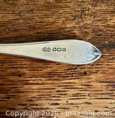 MaxSold Auction: Five Antique Sterling Silver Coffee Spoons - Stone Mills (Ontario, Canada) SELLER MANAGED Charity/Fundraising Online Auction - Academy Street