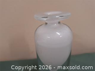 MaxSold Auction: Hand Blown Glass Vase - Stone Mills (Ontario, Canada) SELLER MANAGED Charity/Fundraising Online Auction - Academy Street