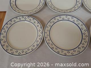 MaxSold Auction: Modern Ironstone Plates - Stone Mills (Ontario, Canada) SELLER MANAGED Charity/Fundraising Online Auction - Academy Street