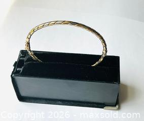 MaxSold Auction: Vintage 10K Yellow and White Gold Hinged Bangle - Stone Mills (Ontario, Canada) SELLER MANAGED Charity/Fundraising Online Auction - Academy Street